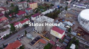 Новостройки Батуми с высоты птичьего полета:  Status House