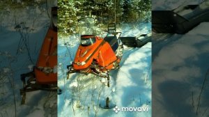 Самодельный снегоход