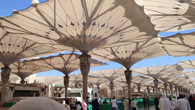 Вход на территорию Масджида ан-Набави (Медина) смотреть онлайн