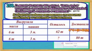 Задание 256  страница 52 Учебник Математика Моро 4 класс Часть 1