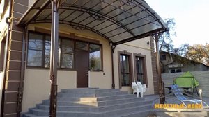 Навес над крыльцом #навес, #терраса, #поликарбонат