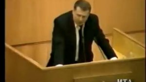Владимир Жириновский выступает в Государственной Думе январь 1994 год