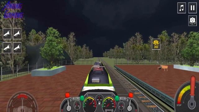 City Train Game Train Driving - Jungle - Level 4 Using New Train