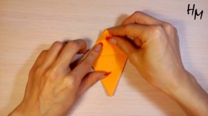 ЗВЕЗДА из бумаги оригами.