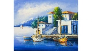 Греция в акварели художника Пантелиса Зографоса (Pantelis Zografos)