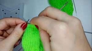 Детские варежки спицами / Подробный Мастер - класс / Варежки / Бабушкин Способ варежки