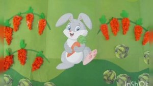 занятия по аппликации Заюшкин огород