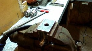 Самодельный трубогиб, без токарных работ, с размерами.