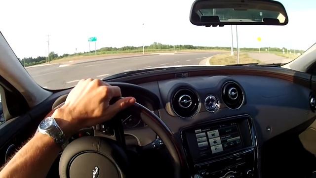2012 Jaguar XJL Portfolio - WINDING ROAD POV Test Drive смотреть онлайн