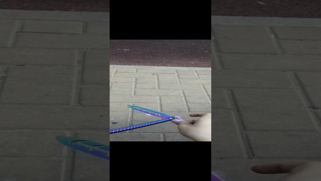 Бабочка из стендофф в реальной жизни