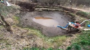 Искусственный пруд своими руками с рыбой за 10 тысяч рублей.