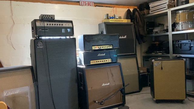 1968 Marshall Super lead, 1968 Greenbacks Cabinet and a 1968 Gibson SG смотреть онлайн