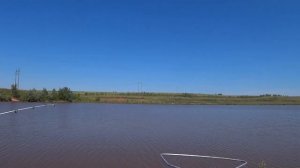 Рыбалка на пруду под Оренбургом (за птицефабрикой)