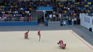 Школа Дерюгиных 2002, групповое упражнение б/п
