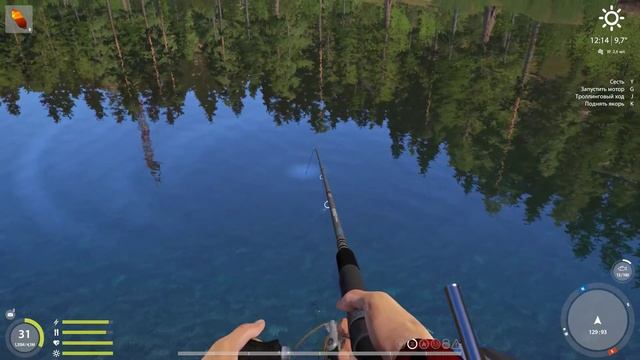 Русская рыбалка 4 - озеро Куори - Щука с лодки смотреть онлайн