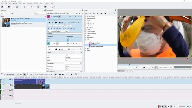 Fisheye Effect - Free Video Editor Tutorial for Kdenlive смотреть онлайн