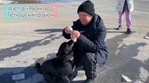 До слез: встреча собаки с хозяином после разлуки. @user-vp6bk7kc7l