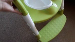 Горшок-трансформер и накладка на унитаз Roxy Kids для детей видеообзор распаковка