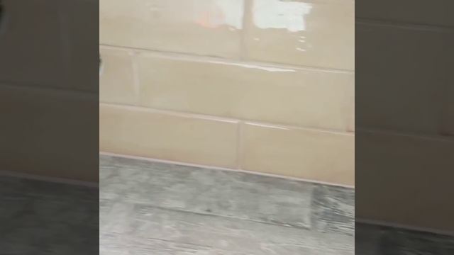 Кухонной фартук из керамической плитки  #кабанчик  #фартуккухни