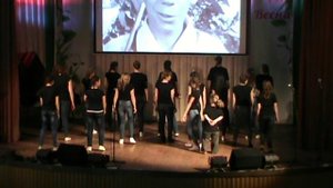 КОЛЛЕДЖ 9 Массовый танец Назад в будущее