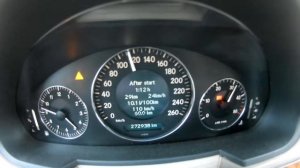Mercedes benz e220 CDI w211 acceleration