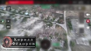 Мощная бомбардировка по хохлам в Ольговке!