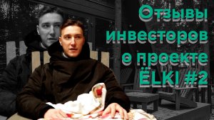 Отзывы инвесторов о проекте "ЁLKI" #2