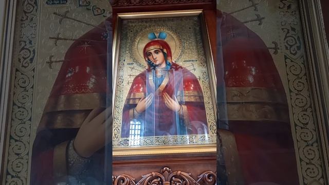 Икона "Семистрельная" или "Умягчение злых сердец"
