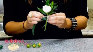 How to Make a Ranunculus Wedding Boutonniere