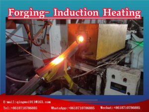 Автоматическая производственная линия индукционного нагрева для ковки заготовок