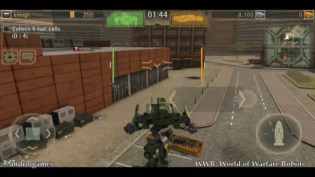 WWR: World Of Warfare Robots (by Extreme Developers) - Action Game For Android And IOS - Gameplay.