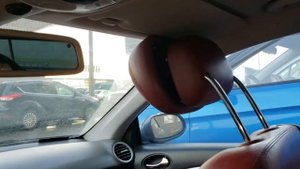 Как отстреливают подголовники при ДТП. Как убрать обратно? | W209 Neck-Pro headrest reset