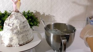 Как сделать торт куклу из крема Торт ЭЛЬЗА ТОРТ КУКЛА своими руками