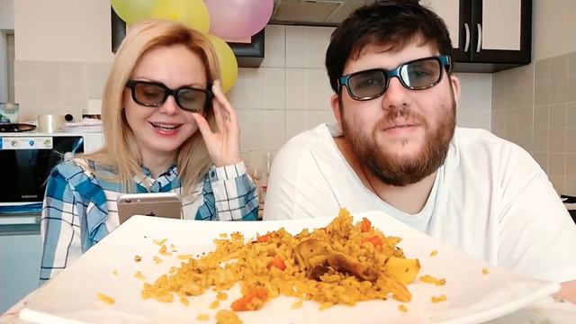 Мукбанг плов в 3 D смотреть онлайн