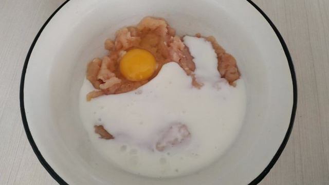 Куриные лепешки с зеленью
