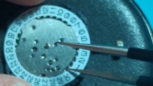 service orient movement c7710 quartz \разборка и обслуживание механизма Ориент c7710 кварц.