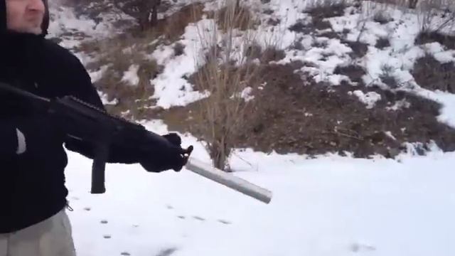 Глушитель для карабина Сайга 9Х19 Ротор 43 смотреть онлайн