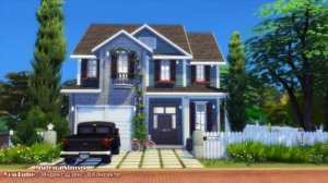 РОСКОШНЫЙ СЕМЕЙНЫЙ ДОМ | THE SIMS 4  Строительство | Mulena Sims 4