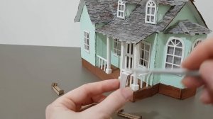 Реалистичный домик из картона своими руками / DIY