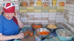 Рецепт. Рагу овощное с сушеными кабачками, баклажанами.