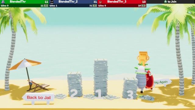 Rubber Bandits Gameplay #1 : EFFECTIVE ROAD CONE | 3 Player смотреть онлайн