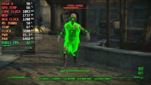 Fallout 4: GOTY Edition | Ryzen 5 3500U | VEGA 8 | 12GB RAM | 35W TDP [Lenovo Ideapad S145]