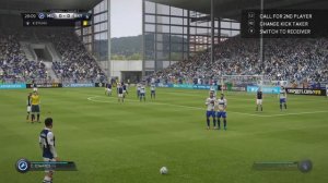 FIFA 16  (PS4) Steve Morison Header from Free Kick