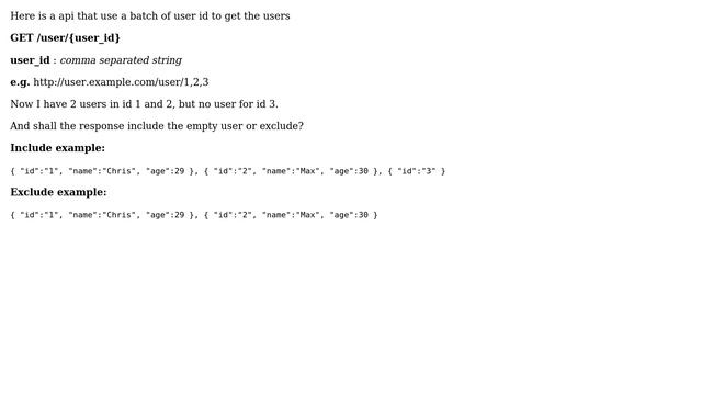 Shall restful response include or exclude empty result? смотреть онлайн