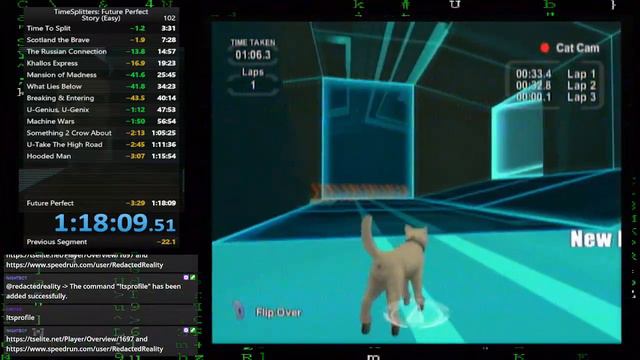 TimeSplitters Future Perfect: Lap It Up! 1:37.8s (GameCube) смотреть онлайн