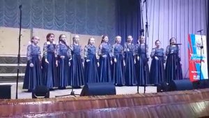 "Комарочек", русская народная песня, вокальный академический ансамбль" Гармония", а-капелла