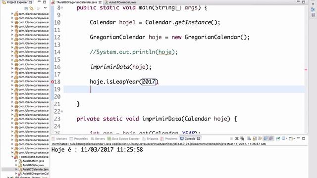 Curso de Java #88: Classe GregorianCalendar смотреть онлайн
