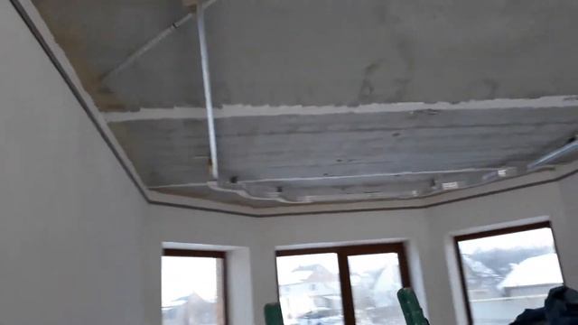 Натяжной потолок (строим каркас) смотреть онлайн