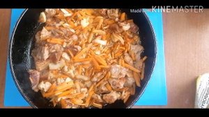 Плов со свининой и изюмом пальчики оближешь