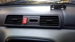 Демонтаж на часовника на honda CRV 1